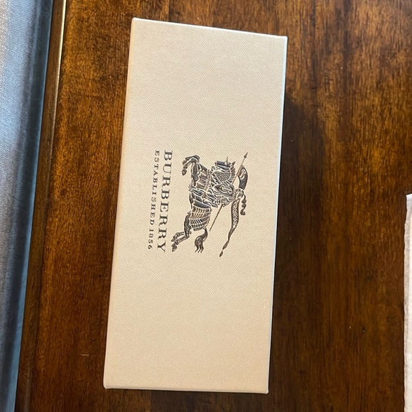 Burberry- Gold Aviator Sunglasses - Picture 3 of 8